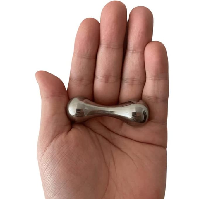 Knucklebone Titaniumlegering Bot Vingertop Top Baole Kraal Begleri Speelgoed Knucklebone Vinger Limiet EDC Anti Stress Autisme ADHD Cool brown