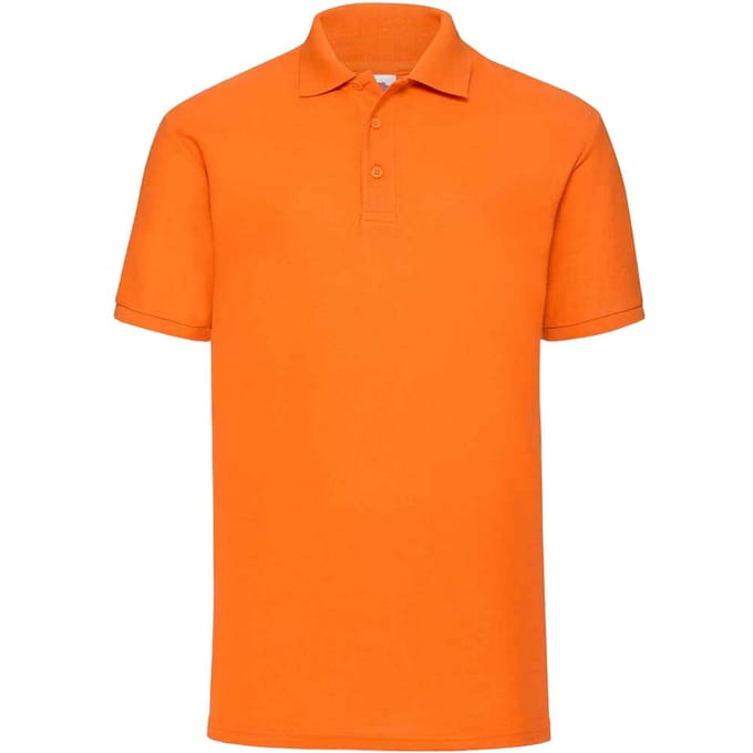 Fruit of the Loom Heren 65/35 Poloshirt (Oranje)