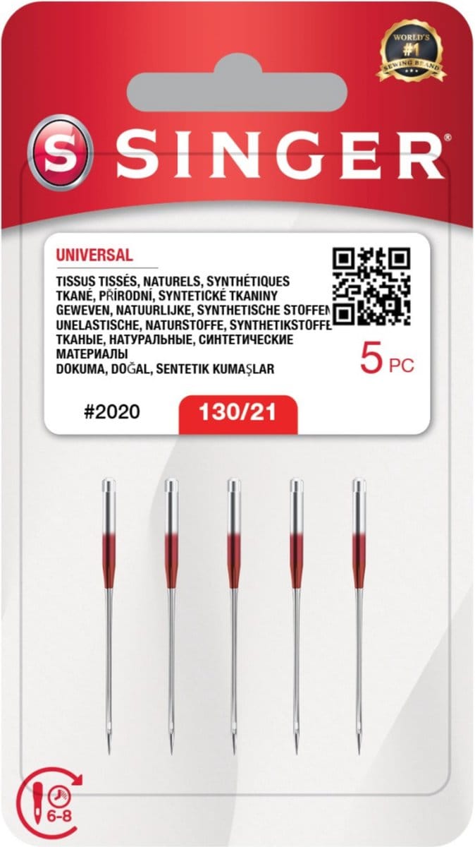 Singer Universal 2020 130 (5 stuks) Naalden