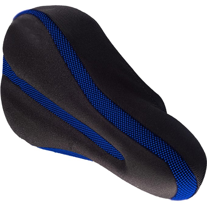 Fietsstoelkussen Ademhoes Fietszadelhoes Antislip Comfortabel voor Mountainbike Blauw blauw