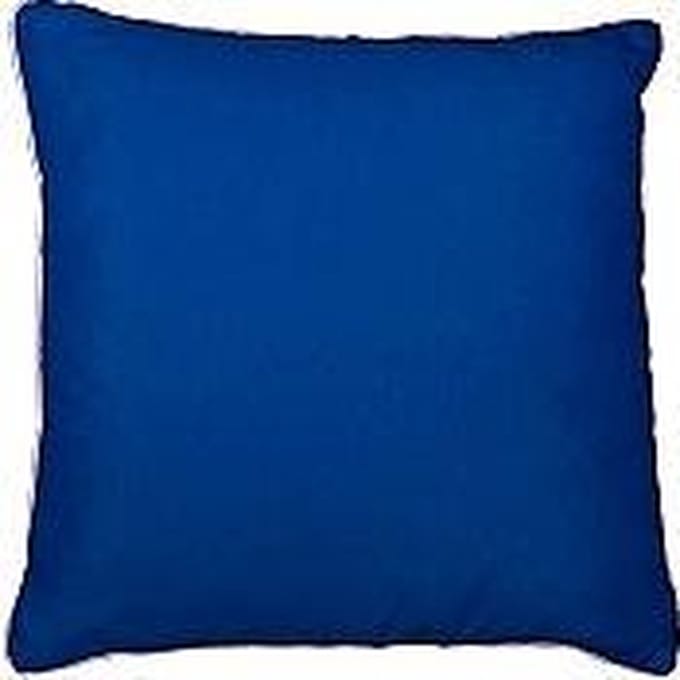 Madison sierkussen 45x45 cm Panama blue/ecru duo