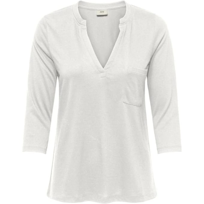 JDY - JDYDALILA 3/4 V- NECK TOP JRS DIA - Dames - Blouses