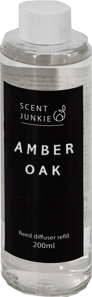 Scent Junkie | Geurdiffuser Refill Amber Oak | scent junkie geurdiffuser refill