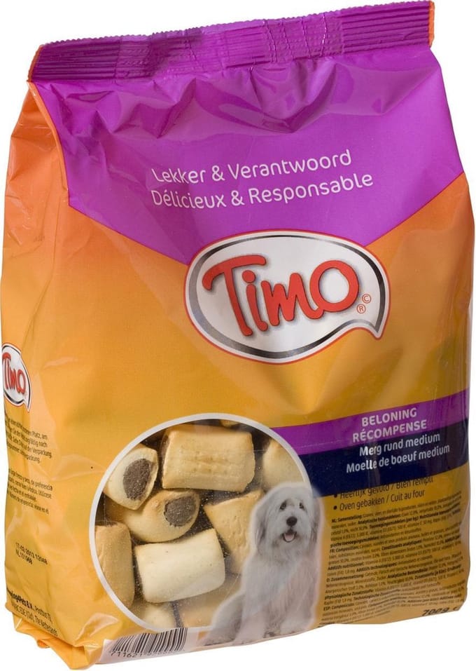 Timo Koekjes Merg Gevuld - Hondensnacks - Rund 700 g