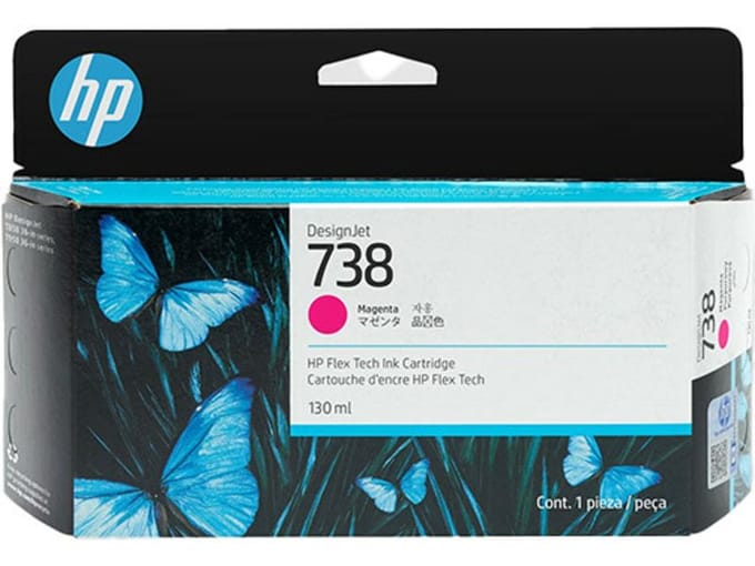 738 130 ml magenta inktcartridge voor DesignJet