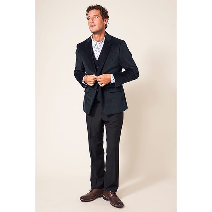 White Stuff Velvet Blazer Dark Navy Taglia: 44 | Blazers Outlet | Uomo | Blu