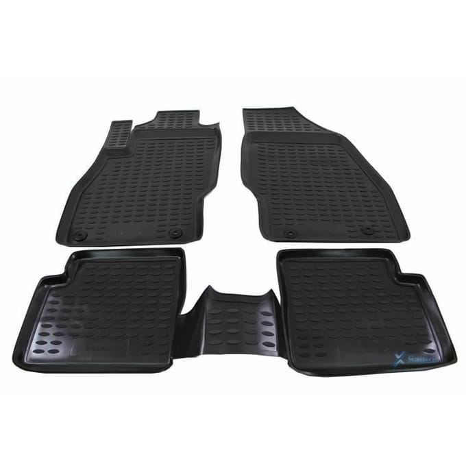 J&J AUTOMOTIVE | Tapis De Sol En Caoutchouc 3D Exclusive Pour Opel Corsa D / E 2006-2019 noir
