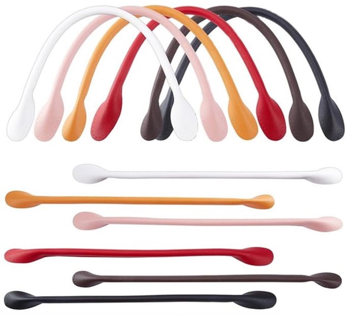 Onf3 - Korte Lederen Tas Handvatten - voor handtassen - 42cm