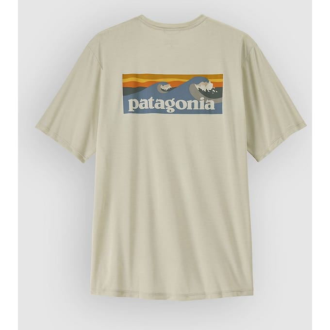 Technisch T-shirt Patagonia Cap Cool Daily Boardshort Logo
