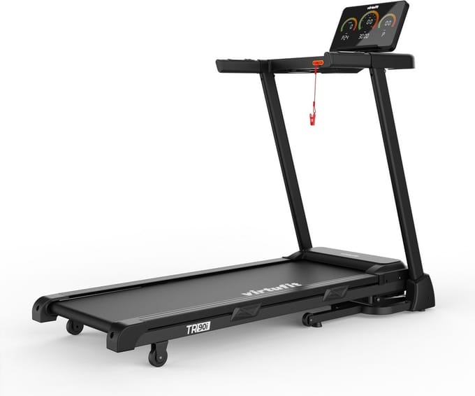 VirtuFit TR90i Loopband - Loopband inklapbaar - Tot 16 km/u - 36 Programma’s - 15% Helling - Hardloopband - Loopband voor thuis - Loopbanden - Apps Kinomap FitShow Zwift - 2026 model