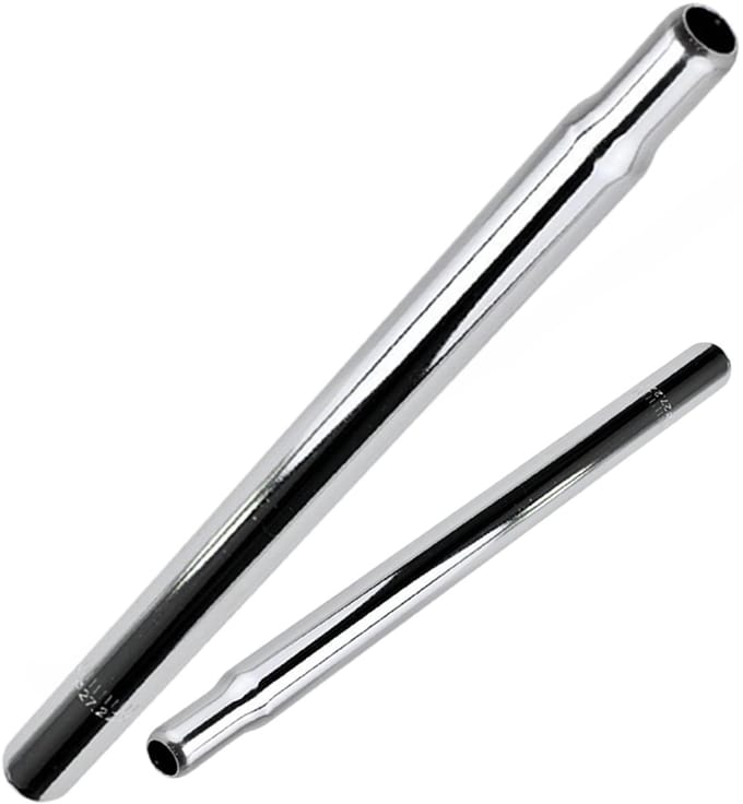 ZOOM - Stalen Zadelpen - 27.2x300 mm - Zilver - Staal