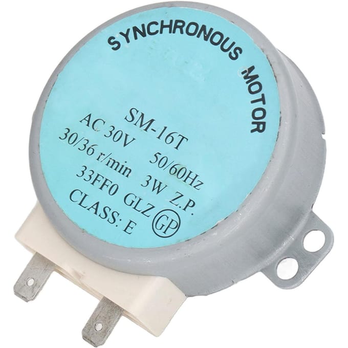 SM 16T Magnetron Draaiplateau Motor Origineel Aluminium Koper Magnetron Synchroonmotor white