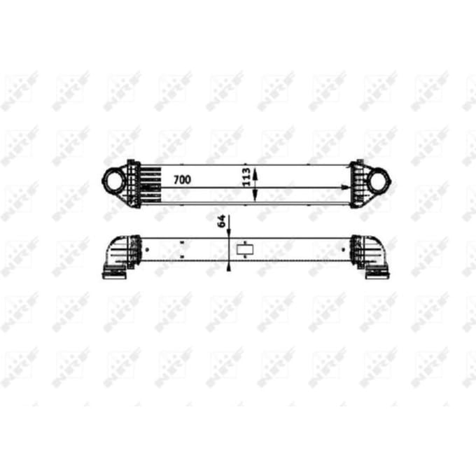 Intercooler NRF 30900
