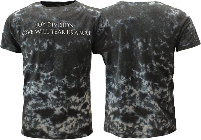 Joy Division Love Will Tear Us Apart Dip Dye T-Shirt - Officiële Merchandise - M