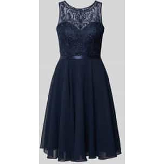 Cocktailjurk met strass-steentjes