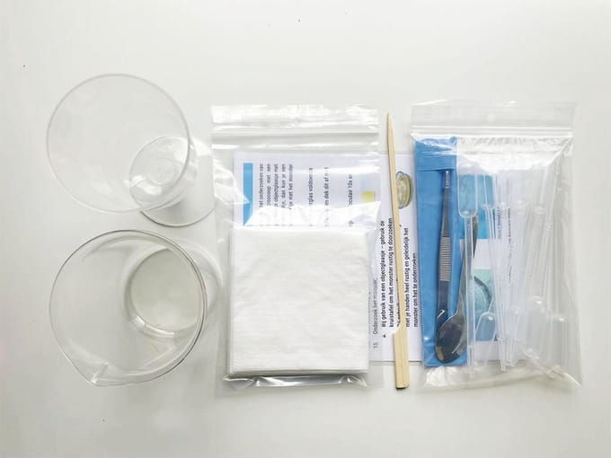 HippoSupport Mestonderzoekskit Longworm – complete onderzoekskit voor mestonderzoek volgens de Baermann-methode – 1 set