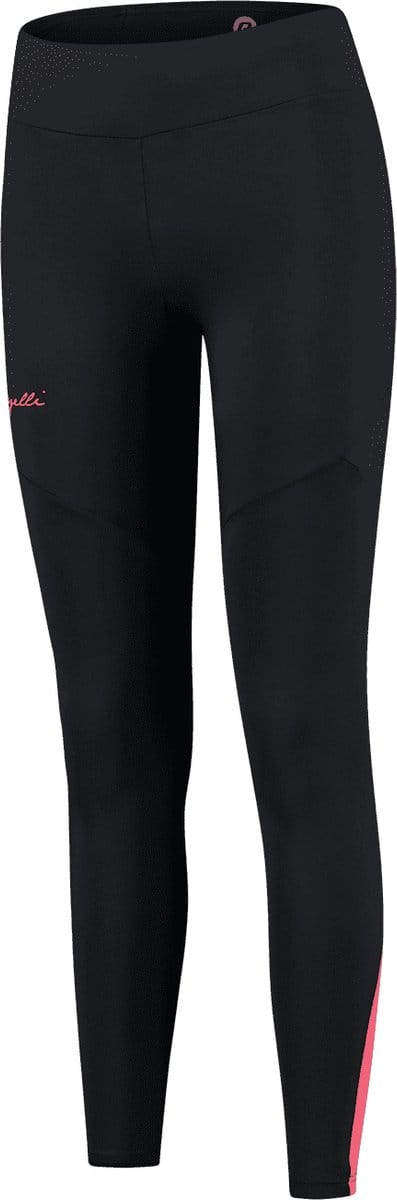 Rogelli Enjoy Runningtight - Dames Sportlegging - Zwart/Grijs/Roze - Maat S