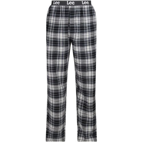 Lee geweven broek Rio zwart/wit geruit S