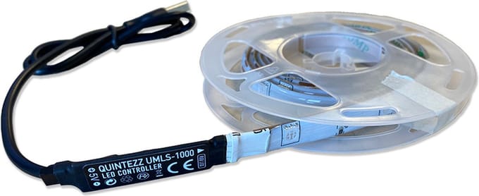 Quintezz - USB multicolor LED strip - 1 meter