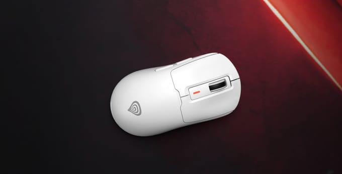 GENESIS Zircon 660 PRO White muis Gamen Ambidextrous Bluetooth + USB Type-C Optisch 26000 DPI