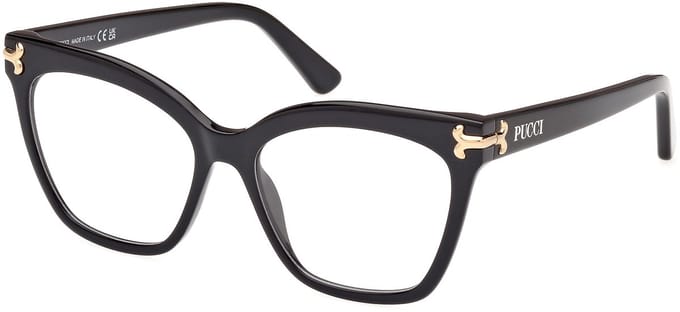 Pucci EP5235 Shiny black 54/16/140 WOMAN Brilmonturen