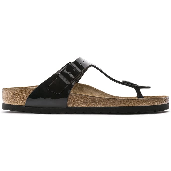 Birkenstock Gizeh - Slippers - Black Patent - Regular