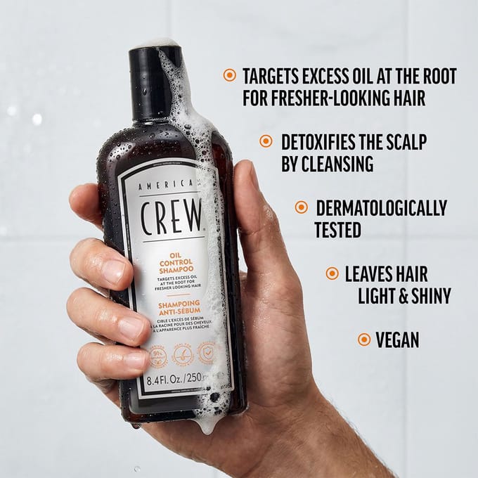 American Crew - Oil Control Shampoo - 250ml