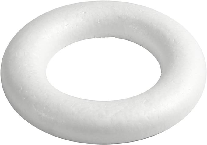 CC Halve Styropor Ring 20 cm