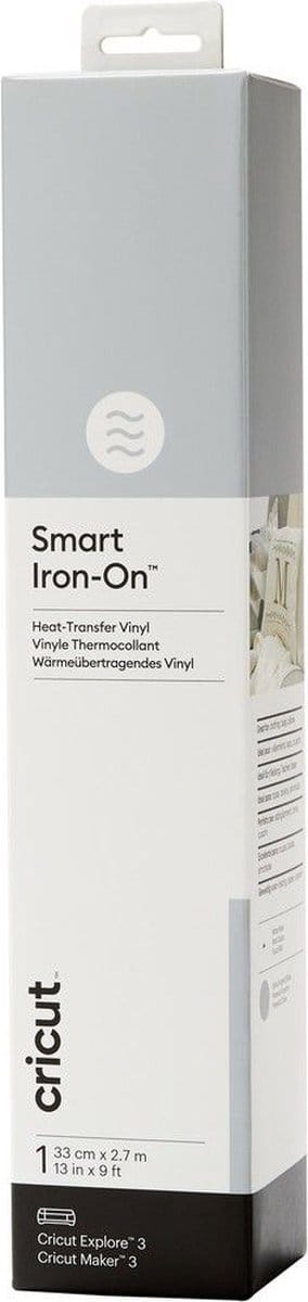 Cricut Smart Iron-On™ Folie 2.7 m Zilver