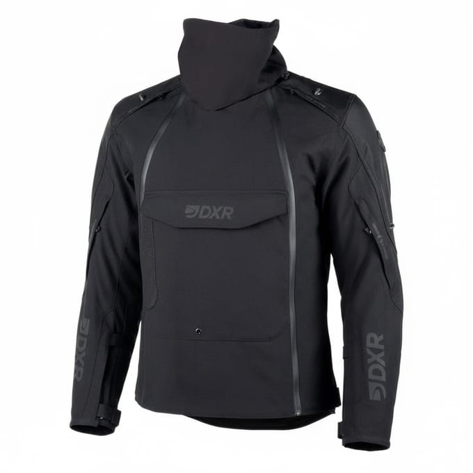 MOTOBLOUZ Motorjas D-TEX Mannen|4-seizoenen|Zwart S CE-gekeurd