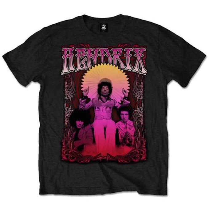 Jimi Hendrix - Ferris Wheel Heren T-shirt - M - Zwart