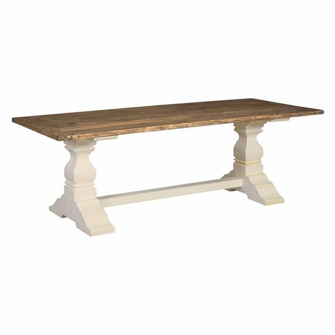 Tower Living - Amanda eettafel rechthoek - 240 cm - wit
