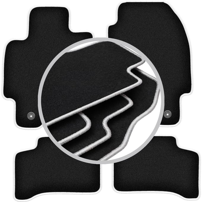 CARLUX-SILVER automatten voor: Jaguar X-Type stationwagen, sedan (2001-2009)