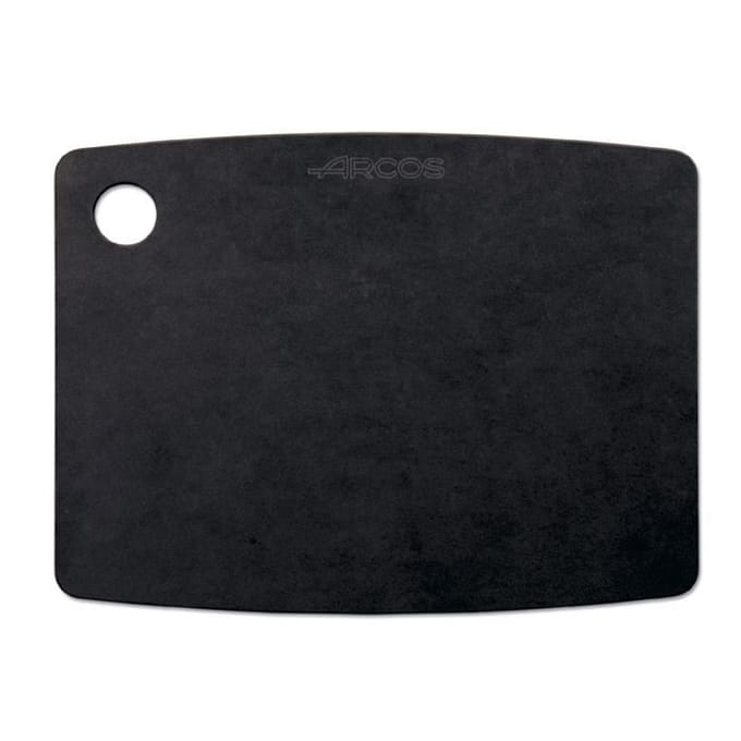 Planche à découper - ARCOS - Tablas - Fibre de bois - 38x28 cm - Noir zwart