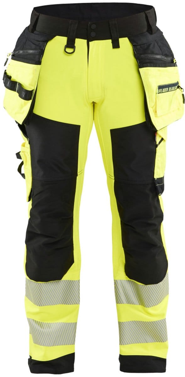 Blaklader 1820-2513 Softshell Werkbroek High Vis - High Vis Geel/Zwart - D112