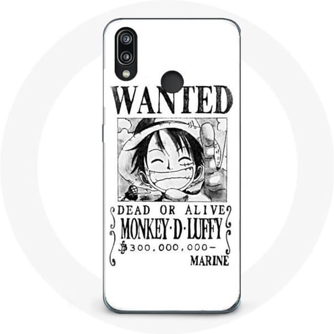 Coque - Huawei - P20 Lite - One Piece Manga - Souple - Blanche - Protection blanc
