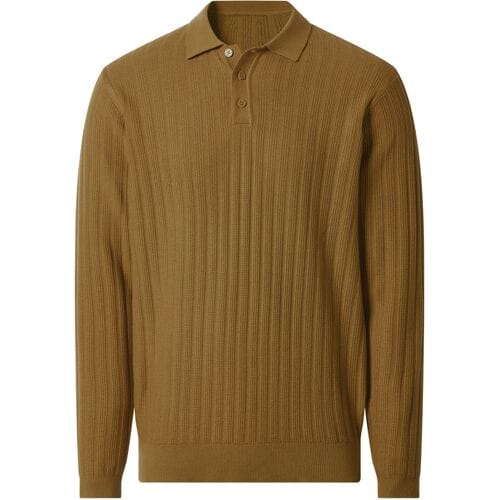 esmara Men Heren polo (Bruin, S)