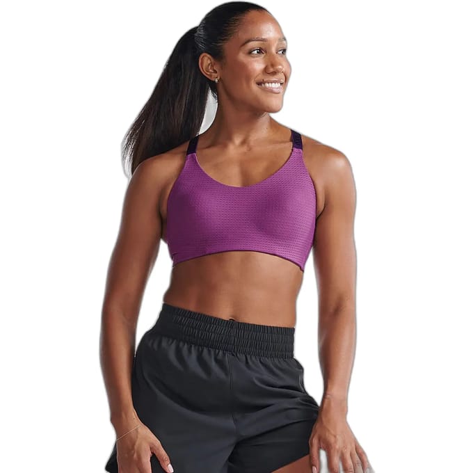 2xu Perform Perforated Sportbeha Paars M Vrouw