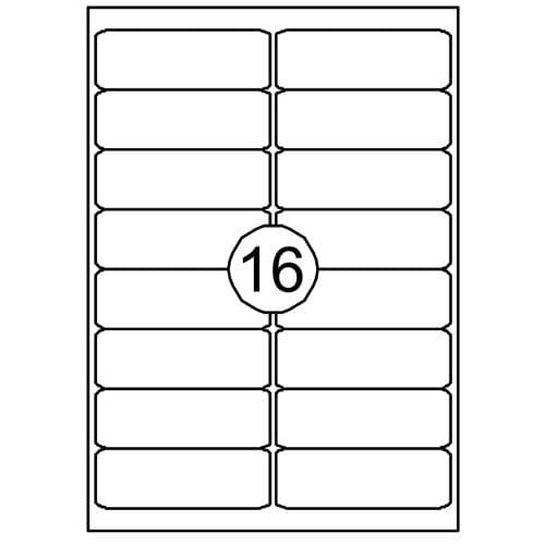 Etiket Quantore 99.1x33.9mm 1600 stuks