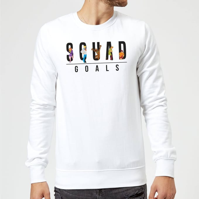 Scooby Doo Squad Goals Sweatshirt - White - S