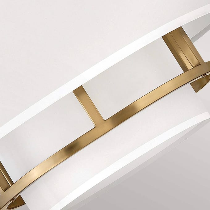 Hinkley LED Hanglamp Graham | 3X E14 Max 40W | Dimbaar | Lacquered Brass