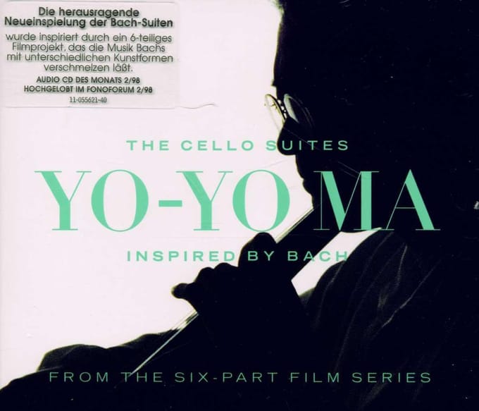 Yo-Yo Ma - Inspired by Bach - The Cello Suites - Klassiek -CD Box