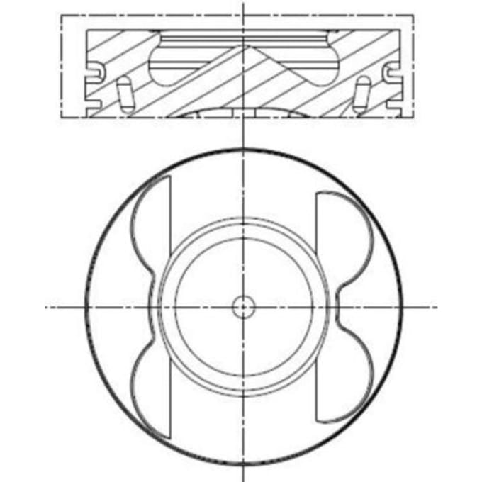 Zuiger MAHLE 001 PI 00190 002