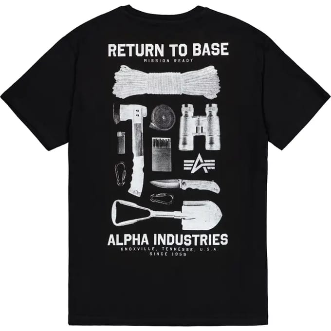 T-shirt Alpha Industries Return To Base