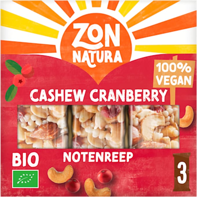 Notenreep cashew cranberry