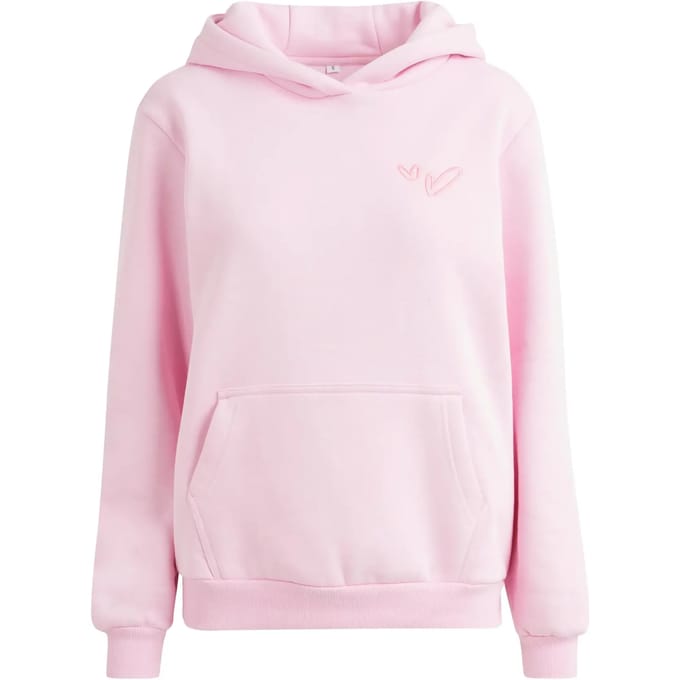 Dames Hoodie Mister Tee Heart Signs EMB
