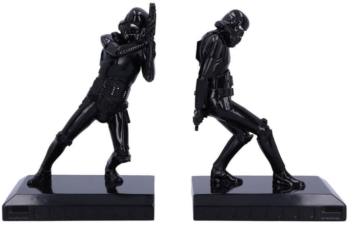 Stormtrooper - boekensteunen - zwart - Star Wars (Nemesis Now)