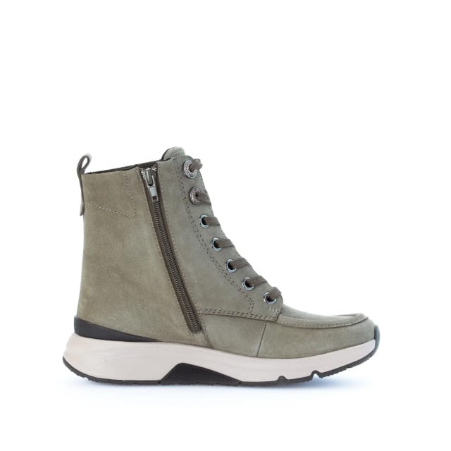 Gabor rollingsoft sensitive 56.884.33 - dames rollende wandelsneaker - Groen - maat 37 (EU) 4 (UK)