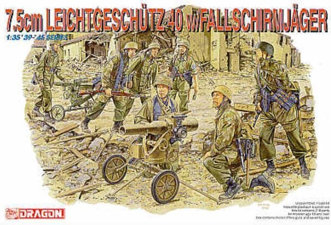 Dragon Militaire voertuigen - Leichtgeschütz 40 modelbouwpakket - 6147