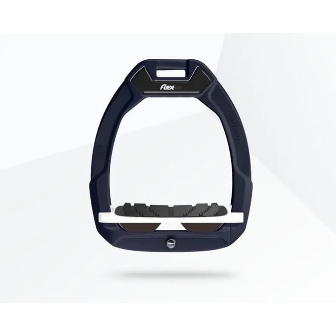 Veiligheidspaletten voor paardrijden Schuin Grip Groen/Wit/Bruin Flex-On Safe-On